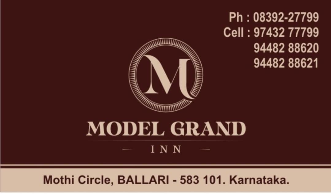 Model Grand Inn Bellary Kültér fotó